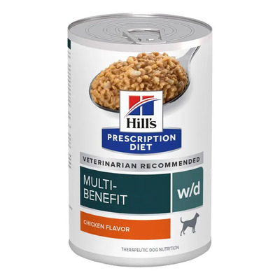 Alimento Hill's Prescription Diet Multi-Benefit w\u002Fd para perro adulto todos los tamaños sabor pollo de 370 g | MercadoLibre