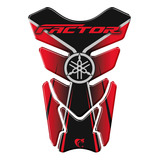Protetor Tanque Adesivo Relevo Moto Yamaha Factor Vermelho
