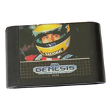 Id 24 Senna Monaco Gp 2 Original  Mega Drive Sega Genesis