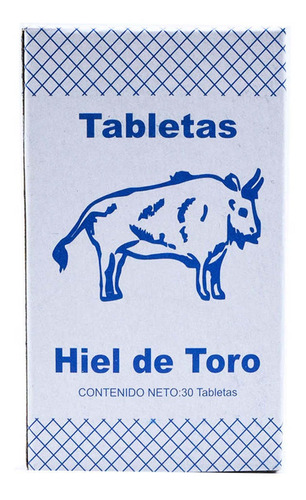 Hiel De Toro Vitaminada, 30 Tabletas