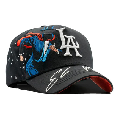 Gorra Negra El Mago Los Angeles Calidad Premium Dandy Hats | Meses sin interés