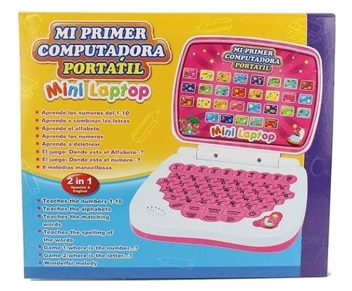  Mi Primer Portátil Infantil Mini Laptop Educativo Sonido