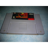 Super Nintendo Snes Video Juego Mortal Kombat Original