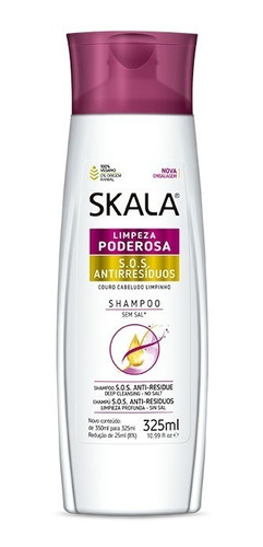 Shampoo Sos Anti Residuos Skala 325 Ml