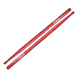 Baquetas Palillos Zildjian 5b Punta De Madera Americano Rojo