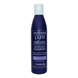 Shampoo Matizador Canas Rubios Pure Silver 250ml Loquay