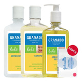 Kit Granado Baby Shampoo+cond+sabonete Glicerina Infantil