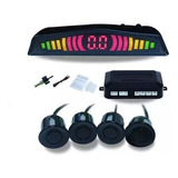 Kit Sensores De Estacionamiento Universal Display Led Sonido