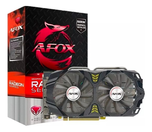 Placa De Video Afox Radeon Rx 580 2048sp Gddr5 8gb 256bits