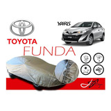 Funda Cubierta Afelpada Cubre Toyota Yaris Sedan 2018-19