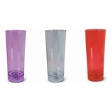 20 Copos Long Drink Led Pisca Pisca Personalizados 350ml