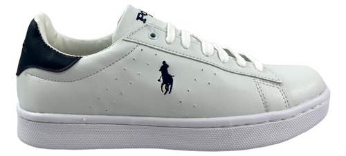 Tenis Mujer Hpc Polo 313 Sneaker Urbano Blancos Casuales