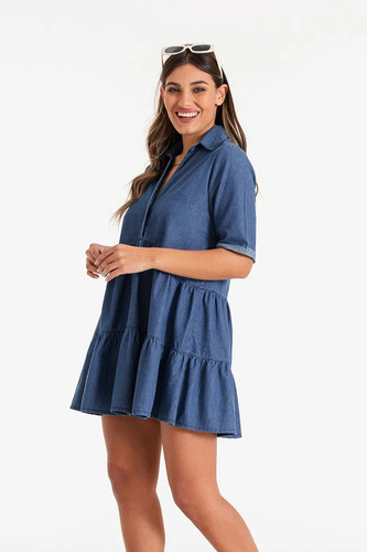 Vestido Camisero Denim