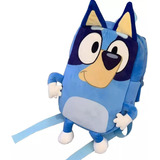 Mochila De Felpa Bluey Y Bingo Nueva