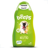 Shampoo Beeps Neutro Maçã Verde 500ml Cães Gatos Pet Society