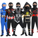 Disfraz De Naruto Akatsuki Ninja Samurai Abrigo Capa Cosplay Ropa