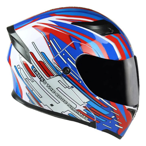 Casco P/moto Abatible Edge Boss Skybreaker Certificado Dot