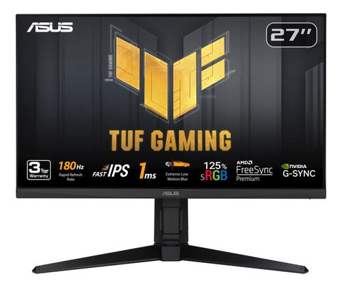 Monitor Asus Tuf Gaming 27 1080p Vg279ql3a Full Hd 180hz 1ms