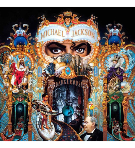 Michael Jackson Dangerous  2 Vinilos 180 Grs Nuevo Importado