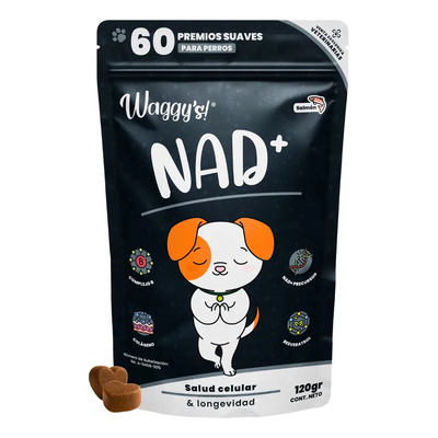 Waggy's Nad+ Suplemento Antiedad Perros Energía Y Salud 60pz | Meses sin interés