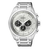 Citizen Ca4010-58a Super Titanio Crono Eco Drive Agen Ofi M Color De La Malla Plateado Color Del Bisel Plateado Color Del Fondo Plateado