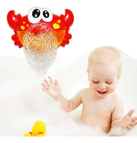 Cangrejo Juguete De Burbujas Para Baño De Bebé