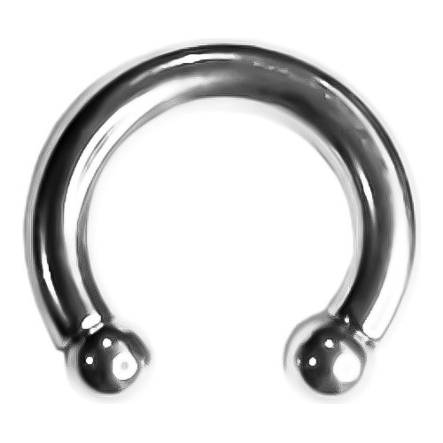 Piercing Septum Pezón Expansor 6g Cuerda Interna 22mm 1 Plug