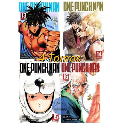 One Punch Man 13 14 15 16 Pack Panini Manga Español