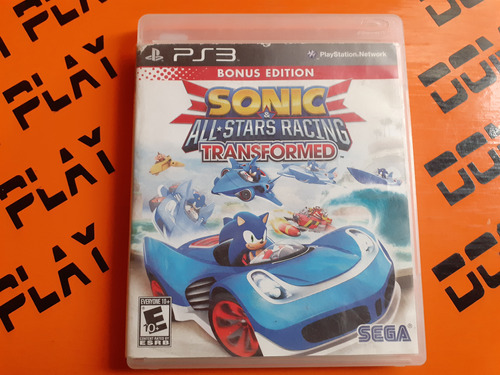 Sonic & All-stars Transformed Ps3 (leer Descripción) Físico