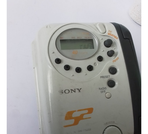 Walkman Sony  Wm-fs222 Radio Am Y Fm Casetera Deportivo 
