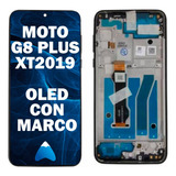 Modulo Con Marco Para Moto G8 Plus Xt2019 Con Marco