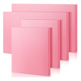 4 Pcs Pink Insulation Foam, Thick Insulating Xps Foam Board 