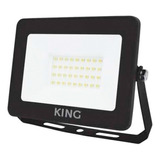 Reflector Led 30w Ip65 Exter. 2400lm Luz Fria King Kfl30-cw