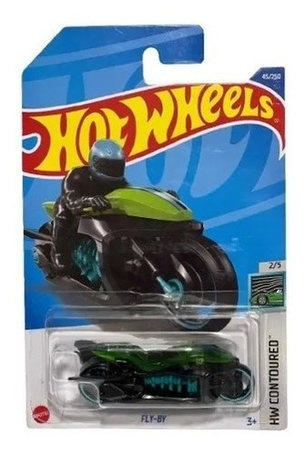 Hot Wheels Moto Fly By Hw Contoured - Año 2021 Envíos