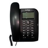 Telefone Fixo Intelbras Tc 60 Id Preto Pratico A Pilhas