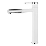 Grifo Mezclador Para Baño Nioval 5152 Color Blanco