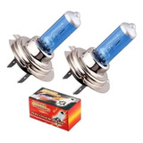 2 Faros Delanteros De Coche H7 100w 12v Blanco Luces Antinie