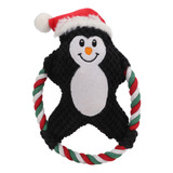 Juguete Interactivo Para Mascotas, Peluche Navideño, Perro Q