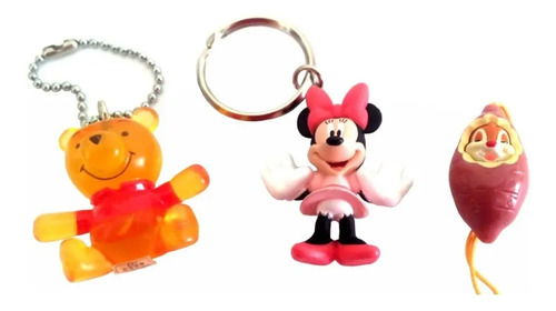 Geniales Straps Colgantes Llaveros Personajes Disney & Mas