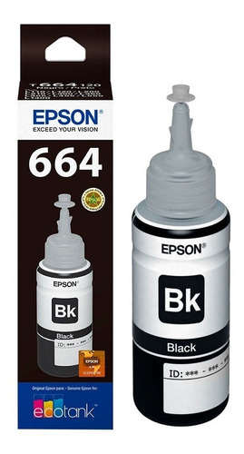 Tinta Epson T664 Ecotank Tinta Continua L120 L310 L380 L375