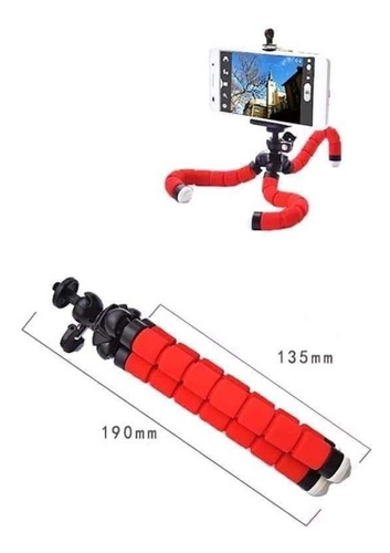 Tripie Para Celular Camara Flexible Con Soporte 22cm Alto