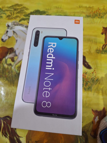 Celular Xiaomi Redmi Note 8 2021 Azul Perlado 