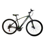 Bicicleta Profit Aspen 8 Velocidades Rin 29 Color Negro/amarillo/azul Tamaño Del Marco M