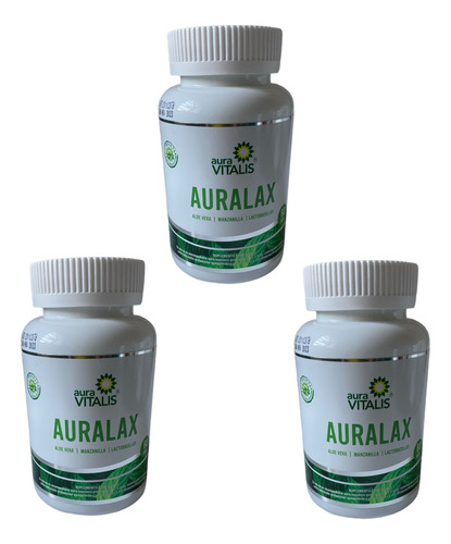 Auralax Regulador Intestinal 60 Caps 3unid | Naturisimacl