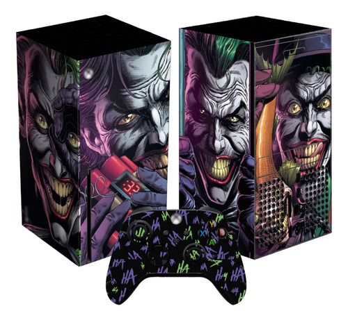 Skin Joker Para Xbox Series X Set Stickers