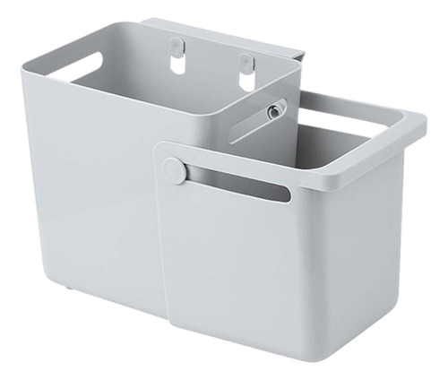 Cubo De Basura Colgante Para Cocina, Cubo De Abono, Gris