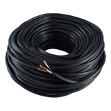 Cable Cca Uso Rudo 3x10 10 Mts Negro