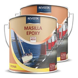 Revesta 4010: Masilla Epoxi Universal 1/2 L Barcos