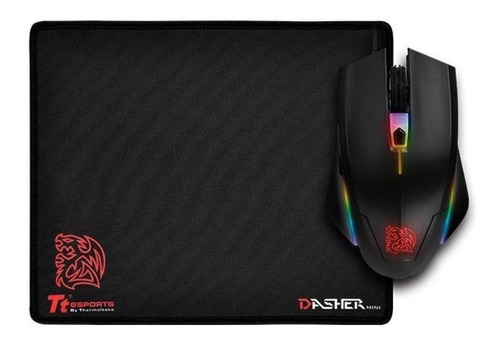 Combo Gamer Mouse & Mousepad Thermaltake Talon Elite - Rgb