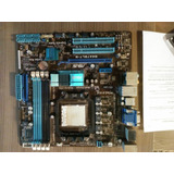 Oportunidad Motherboard M4a78lt-m + Procesador Phenom Ii